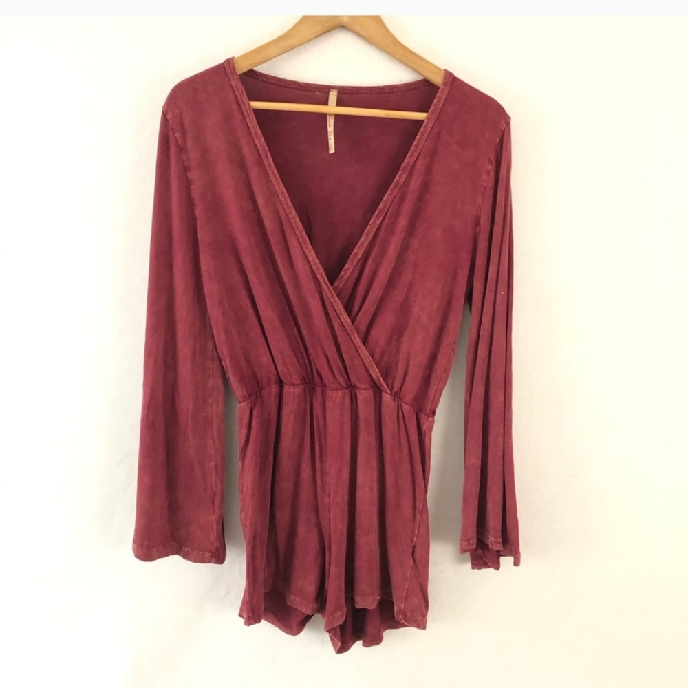 Lani California Bell Sleeve Romper